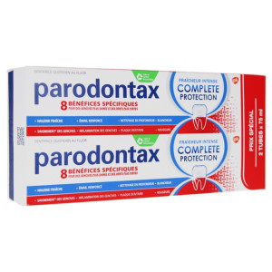 Parodontax Fraîcheur Intense Complète Protection - 2 x 75 ml