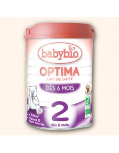 BABYBIO - OPTIMA - Lait en poudre 1er âge de 0 à 6 mois - boite de 800 g  3288131580319
