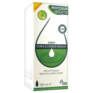 Phytosun Arôms Sirop Gorge & Cordes Vocales - 150ml