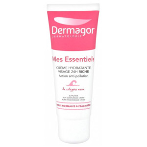 Dermagor Mes Essentiels Crème Hydratante Visage 24H Riche - 40ml