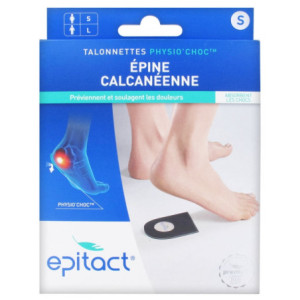 Epitact Talonnettes au Physio'Choc Epine Calcanéenne Femme Taille : S - 1 paire 