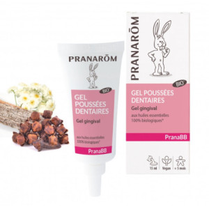 Pranarôm PranaBB Gel Gingival Poussées Dentaires Bio - 15g