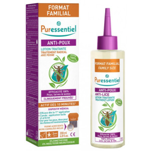 Puressentiel Anti-Poux Lotion Traitante - 200 ml + Peigne