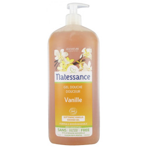 Natessance Gel Douche Vanille - 1L