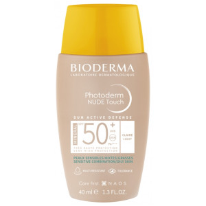 Bioderma Photoderm Nude Touch SPF50+ Teinte : Dorée - 40ml