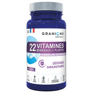 Granions 22 Vitamines Minéraux et Plantes - 90 Comprimés