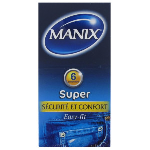 Manix Super Préservatifs - 6 unités