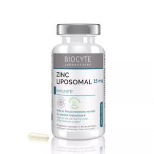 Biocyte Longevity Zn Zinc Liposomal- 60 Gélules