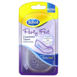 Scholl Party Feet Coussinets Talons - 1 Paire