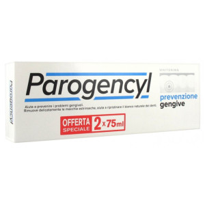 Parogencyl Prévention Gencives Blancheur - Lot de 2 x 75 ml
