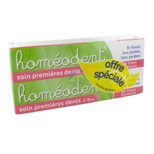 Boiron Homéodent Soin Premières Dents - lot de 2 x 50 ml
