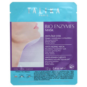 Talika Bio Enzymes Mask Masque Anti-Âge Cou Seconde Peau - 12g