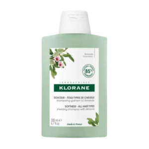 Klorane Douceur - Tous Types de Cheveux Shampoing Gainant à l'Amande - 200 ml