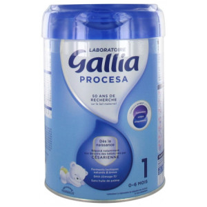 Gallia Procesa 1er Âge 0-6 Mois - 800 g