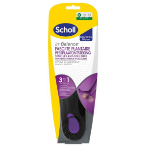 Scholl Semelles In-Balance Anti-Douleurs Fasciite Plantaire - 1 Paire