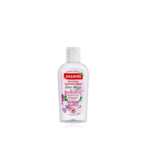 Assanis Gel hydroalcoolique sans rinçage mains - Senteur lilas délicat - 500ml