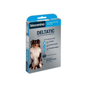Biocanina Deltatic Collier Petit et Moyen Chien de 5 à 25kg - 1 unité 