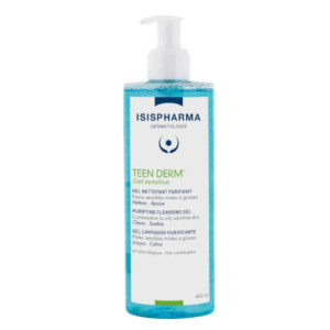 Isispharma Teen Derm Gel Sensitive nettoyant - 400 ml