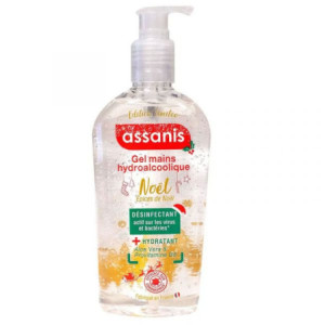 Assanis Gel Mains Hydroalcoolique Epices de Noël - 250ml