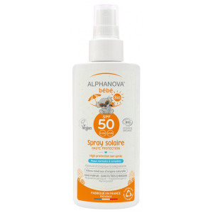 Alphanova Bébé Sun Spray SPF50 Bio - 125 g