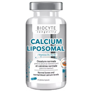 Biocyte Calcium Liposomal + Vitamines D3/K2 - 60 Gélules