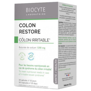 Biocyte Colon Restore - 30 gélules