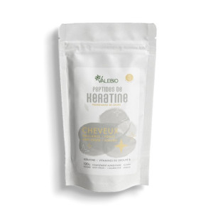 Valebio Peptides de Kératine cheveux goût citron - 120g