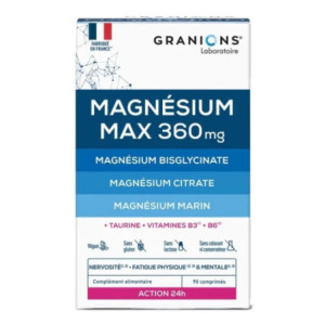 Granions Magnésium Max 360mg - 90 comprimés