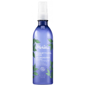 Melvita Bouquet Floral Detox Lait Démaquillant Douceur Bio - 200 ml