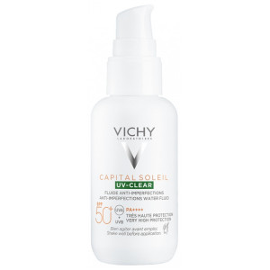 Vichy Capital Soleil UV-Clear Fluide Anti-Imperfections SPF50+ - 40 ml
