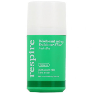 Respire Déodorant roll-on Fraîcheur d'Aloe - 50ml