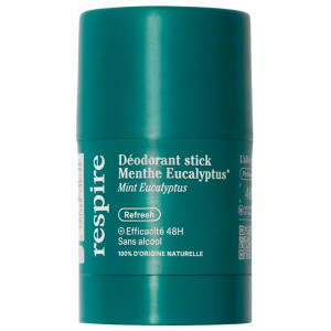 Respire Déodorant Stick Menthe Eucalyptus Bio - 50 g
