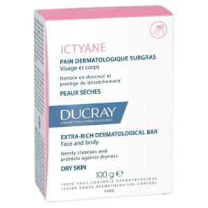 Ducray Ictyane Pain Dermatologique Surgras - 100 g