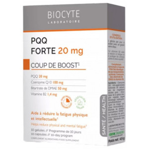 Biocyte PQQ Forte 20 mg - 10 Gélules