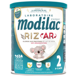 Modilac Expert Riz AR lait 2ème âge - 800g