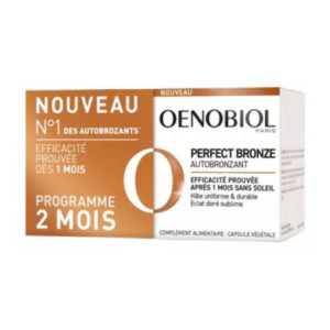 Oenobiol Perfect Bronze Autobronzant - Lot de 2 x 30 Capsules
