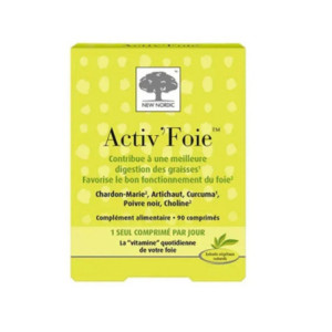 New Nordic Activ'Foie - 90 Comprimés