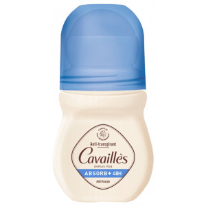 Cavaillès Rogé Cavaillès Absorb+ 48H Déodorant Anti-Traces Roll-On - 50 ml