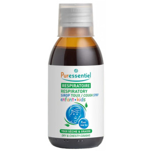 Puressentiel Respiratoire Sirop Enfant Toux Sèche & Grasse - 140 ml