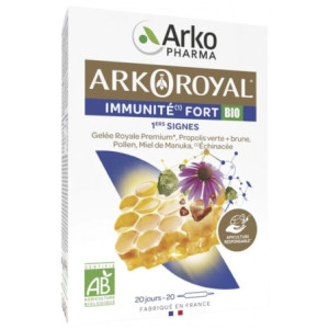 Arkopharma Arko Royal Immunité Fort 1ers Signes Bio - 20 Ampoules