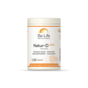 Be-Life Natur-D 3000 - 100 gélules 