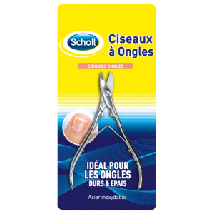 Scholl Ciseaux à Ongles Durs et Épais -  1 paire de ciseaux