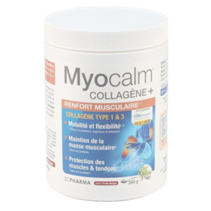3C Pharma Myocalm Collagène + Renforcement Musculaire - 360 g