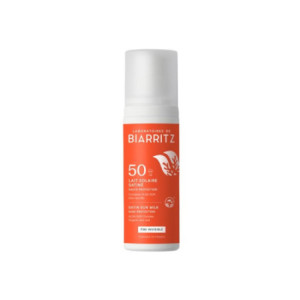 Biarritz Alga Maris Lait Solaire Satiné SPF50 Bio - 100ml 