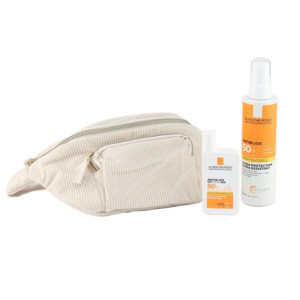 La Roche Posay Anthelios spray et fluide solaire invisible SPF 50+ avec banane offerte