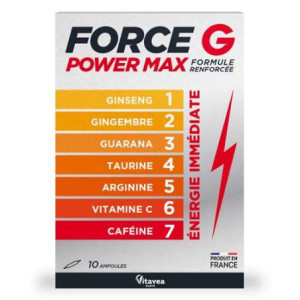 Vitavea Force G Power Max - 10 Ampoules