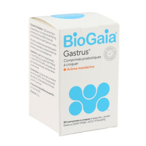 Biogaia Gastrus comprimés à croquer - 30 comprimés 