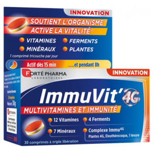 Forté Pharma ImmuVit' 4G - 30 Comprimés