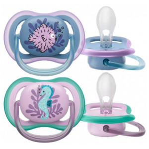 Avent Ultra Air Sucettes Orthodontiques 6-18 Mois - 2 unités 