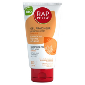 Rap Phyto Gel Fraîcheur Jambes Légères Agrume Bio - 150 ml